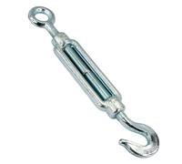 PRIOstahl Tensor ajustable tensor de cuerda tensor tornillo tensor gancho tensor gancho tensor x 1 pieza Acabado: gancho - tamaño del ojal: M16 conexión para cables de alambre galvanizado