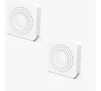 Prises connectées et smart (UseeLink WiFi Smart Switch module no hub required power meter Built-in Smart Gate Remote Control After Application works with Alexa Echo Assistant 2 pack)