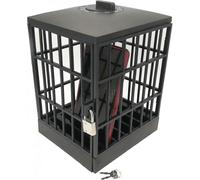Prisión móvil para teléfonos celulares con temporizador, jaula para teléfonos móviles con soporte y cerradura con temporizador de 60 mi_M
