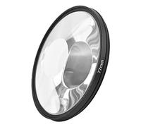 Prism - Filtro de lente de caleidoscopio de cristal de 72 mm, 77 mm, filtro de lente de vidrio óptico, accesorio de fotografía profesional para cámara réflex digital