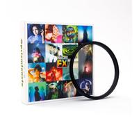 Prism Lens FX Filtro Moody FX | Rosca circular de 49 mm | Emparejamiento único de nuestros filtros Dream FX y Starburst | Crea suavidad cinematográfica con efectos de estrella de 4 puntos