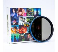 Prism Lens FX Filtro ND variable de parada dura de cine | Rosca circular de 67 mm | Anillo azul | 3-7 paradas (0.9-2.1) | VND giratorio para fotos y videos | Color preciso sin cambios IR o