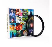 Prism Lens FX Filtro radiante FX | Soporte magnético circular de 77 mm | Crea refracciones orgánicas de destellos a partir de reflejos en tu marco | Efecto de arranque multipunto