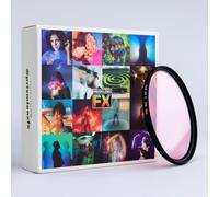 Prism Lens FX Filtro Rose FX | Rosca circular de 58 mm | Combinación de vidrio tintado rosa y nuestro filtro Nostalgia | Crea sutiles tonos rosados mientras suaviza los reflejos y los tonos de piel