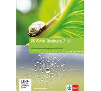 PRISMA Biologie 7-10. Differenzierende Ausgabe Rheinland-Pfalz: Schu (Tapa dura)