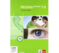 PRISMA Biologie 7/8. Ausgabe Thüringen: Schulbuch mit CD-ROM Klasse (Tapa dura)