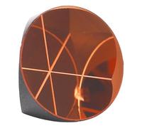 Prisma cónico de 12,7 mm, lente de prisma para estación total de vidrio óptico con revestimiento de cobre, ideal para topografía y cartografía, con rango angular de alta precisión
