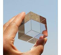 Prisma cuadrado de cristal K9 cuadrado de 6 cm de hexaedro para decoración de experimentos científicos