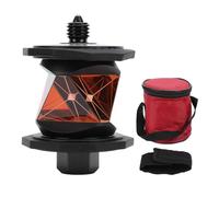 Prisma de 360° para Reflector de Estación Total, ABS de Vidrio K9 de Alta Precisión, 6 Prismas Separados, Mediciones para Metro, Túnel, Carretera con Instrumentos