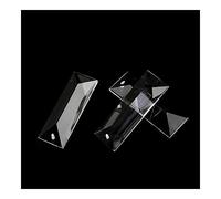Prisma de araña de cristal, atrapasueños, 10 piezas de candelabros cristal prisma transparente, colgantes, lámpara, cristales, repuesto for iluminación(22x76mm,2 holes)