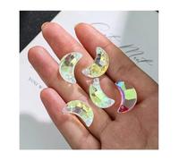 Prisma de araña de cristal, atrapasueños, 5 uds cuentas de cristal Color AB espaciadoras sueltas for accesorios