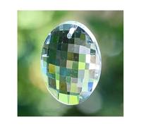 Prisma de araña de cristal, atrapasueños, Piezas for lámpara de prismas K9, colgante cristal, decoración jardín, 1 Uds(32x24mm Clear)