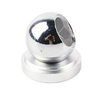 Prisma de Bola de Esfera Reflectante de Estación Total de Alta Precisión con Base Magnética para Puentes y Rieles de Metal, Aleación de Aluminio Duradera, 1 Pieza