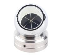 Prisma de Bola esférico para estación Total con Vidrio K9 y Base magnética - Equipo de topografía terrestre para construcción Naval y sitios de construcción - Carcasa de aleación