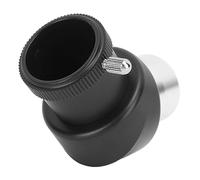 Prisma de Espejo Diagonal Cenital, Prisma Diagonal de 45 Grados con Cubierta Antipolvo Adaptador de Espejo Diagonal de Vidrio óptico de 1,25 Pulgadas para Telescopio Astronómico