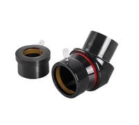 Prisma de Imagen erigido con Espejo 45 Grados Profesional en Diagonal Adaptador 2 a 1,25 Pulgadas for Ocular telescopio Piezas para telescopio astronómico