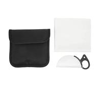 Prisma de Lente de cámara de 80 mm, Filtro de Efecto Especial de Vidrio óptico en Forma de Media Luna, Accesorio de fotografía de Mano con Anillo para el Dedo para Retratos y Tomas