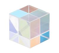 Prisma Dicroica del Cubo, Prisma de Colorida Ampliamente Utilizada del Cubo del Vidrio óptico K9 para la Decoración (18 * 18 * 18mm)