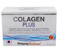 Prisma Natural Colagen Plus Pack de 2, 30 Sobres c/u | Colágeno Hidrolizado, Con Ácido Hialurónico, 60 Sobres Monodosis, 2 Meses de Cobertura, Alta Absorción