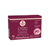 Prisma Natural - Gynactiv CYSTU-BALANCE + PROBIOTICOS, complemento para la mujer | con arándano rojo y d-manosa| Formula mejorada | PROBIÓTICO NuVGA-1. Formato 30 comp bicapa (400 gr)