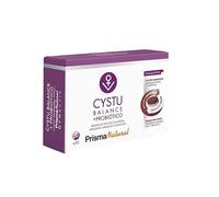 Prisma Natural - Gynactiv CYSTU-BALANCE + PROBIOTICOS, complemento para la mujer | con arándano rojo y d-manosa| Formula mejorada | PROBIÓTICO NuVGA-1. Formato 30 comp bicapa (400 gr)