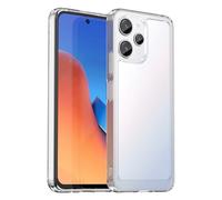 PRISMA ONLINE Funda para XIAOMI REDMI 12 4G - REDMI 12 5G Carcasa Reforzada Antigolpes Silicona Transparente con Esquinas Rigida Dura A Prueba de Golpes Anti-Shock Case 6.79" con REDMI12 2023