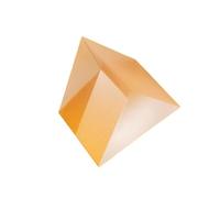 Prisma óptico Profesional, Equipo óptico de Prisma de encuesta, Prisma Triangular, 1 ud.