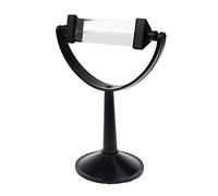 Prisma triangular de vidrio óptico mejorado con soporte para enseñar física del espectro de luz y fotografía fotográfica prisma giroscopio