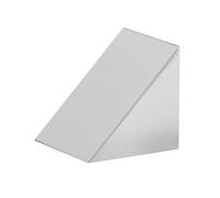 Prisma Triangular K9 Prisma de Vidrio óptico, Herramienta de enseñanza de Alta refracción y Regalo Decorativo, demostrador de Espectro de luz RGB para educación científica y (15 * 15 * 15)