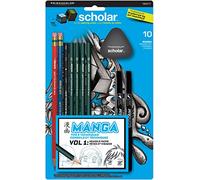 PRISMACOLOR Scholar - Juego de dibujo de manga (10 piezas)