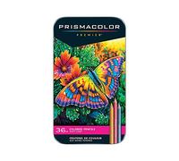 PRISMACOLOR - Set de 36 lápices Prismacolor con caja metálica de