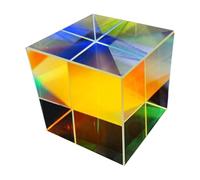 Prismas Colgados cristall - Cubo Transparente, Prisma Captador Sol De cristall | Prisma De Vidrio Óptico, Prisma De Fotografía De cristall para Enseñar Física del Espectro De Luz
