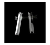 Prismas de araña de cristal, 20 colgantes triangulares de cristal transparente para repuesto de iluminación, 22 x 100 mm, perfecto para lámparas de araña de 1/2 agujero, mejora la decoración del hogar