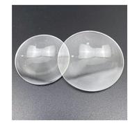 Prismas y caleidoscopios 2 uds 50 MM Lente Fresnel Redonda Longitud 28-120mm concentrador de energía Solar de Condensador Kits de óptica para el Aula de Ciencias (Color : 80mm, Size : 50mm)
