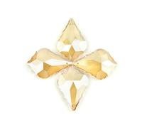 Prismas y caleidoscopios 38mm-76mm Crystal Maple Leaf Chandelier Part Shinning Colgantes Kits de óptica para el Aula de Ciencias (Size : 50mm 50pcs)