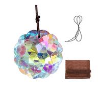 Prismas y caleidoscopios Adorno Colgante for Interiores y Exteriores con Prisma de Cristal de 45 mm Kits de óptica para el Aula de Ciencias (Color : AB Color)