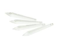 Prismas y caleidoscopios Clear Icicle Crystal Prisms 38mm 100mm Crystal U-Drop Prism Chandelier for araña Kits de óptica para el Aula de Ciencias (Color : 100mm, Size : 10pcs)