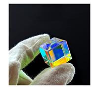Prismas y caleidoscopios Cubo de Ciencia de 15 mm Prisma óptico Prisma hexaédrico Decoración for el hogar Kits de óptica para el Aula de Ciencias