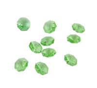 Prismas y caleidoscopios Cuentas octagonales de 14mm, 100 Uds./1000 Uds., Accesorios de Ventana de Material, prismas de Cristal de araña Kits de óptica para el Aula de Ciencias