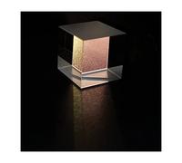 Prismas y caleidoscopios Divisor de Haz de 15x15 mm Prisma N-BK7 Cubo óptico Dispersión dicroica Relación de división 50:50 Kits de óptica para el Aula de Ciencias