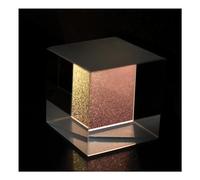 Prismas y caleidoscopios Divisor de Haz/Prisma Divisor de Haz de Cubo no polarizado N-BK7 óptico for Prisma de precisión Kits de óptica para el Aula de Ciencias (Size : NPBS20X20mm)