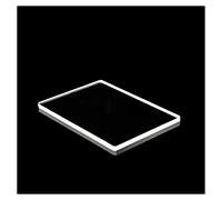 Prismas y caleidoscopios Hoja de Cuarzo 10 * 10 * 0,5/1/2mm Temperatura de Hoja de Ventana 1200 Grados Kits de óptica para el Aula de Ciencias (Diameter : 10x10x2)