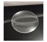 Prismas y caleidoscopios K9 6X 80mm Lente Doble Convexa Óptica Biconvexa Escritorio Lupa Aprendizaje de Física Kits de óptica para el Aula de Ciencias