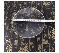 Prismas y caleidoscopios Lente Convexa Grande de 150mm de diámetro, Repuesto de Lupa de 200mm, Aumento 6X 8X Kits de óptica para el Aula de Ciencias (Size : 150mm)