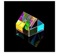 Prismas y caleidoscopios Lente de fotografía de decoración de poliedro dicroico Divisor combinador de Prisma X-Cube de 20mm Kits de óptica para el Aula de Ciencias (Color : 20mm House)