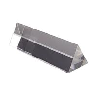 Prismas y caleidoscopios Prismas ópticos de 25x25x80mm, Herramienta de luz refractada for enseñanza de física Kits de óptica para el Aula de Ciencias