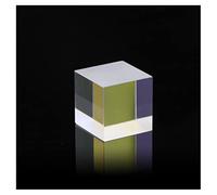 Prismas y caleidoscopios Ratio de Divisor de Haz de 15 mm 5:5 Transflectiva K9 Cubo Prisma Triangular Prisma Longitud de Onda 400-700nm Kits de óptica para el Aula de Ciencias
