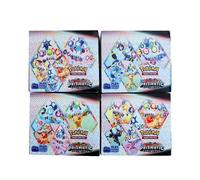 (Prismatic 1 BOX)360Pcs Pokemon Card Prismatic Evolutions Scarlet Violet 151 Surging Sparks WHITE FLARE English Booster Battle Transaction Card