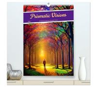Prismatic Visions (High Quality Premium Wall Calendar 2026 DIN A2 portrait),CALVENDO 12 Month Wall Calendar: A Colorful Journey through AI Art