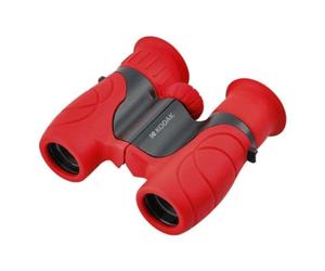 Prismático Kodak BCS100 8x21 Rojo Compacto para Niños y Jóvenes